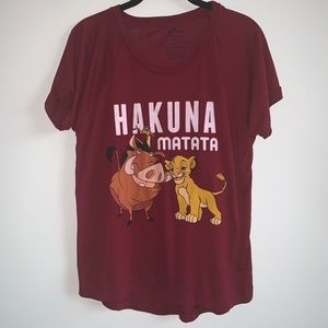 The Lion King Graphic Tee - Size Large